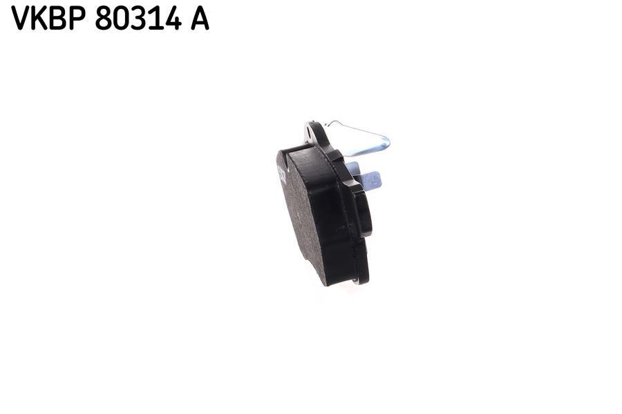 Jeu de 4 plaquettes de frein SKF ref. VKBP 80314 A